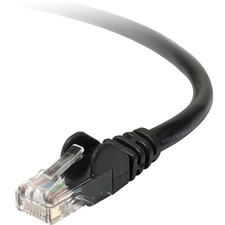 Belkin TAA980-50-BLK-S Cat.6 Utp Patch Cable - Rj-45 Male Network - Rj