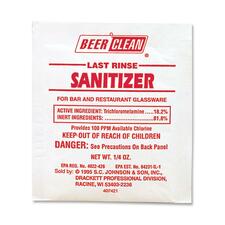 Diversey DVO 90223 Last Rinse Sanitizer - Powder - 0.25 Oz (0.02 Lb) -