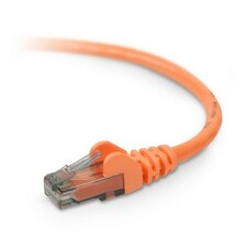 Belkin A3L980-01-ORG-S Cat. 6 Patch Cable - Rj-45 Male - Rj-45 Male - 