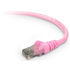 Belkin A3L980-30-PNK-S High Performance Cat. 6 Utp Network Patch Cable