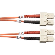 Black FO50-003M-SCSC Black Box Fiber Optic Duplex Patch Network Cable 