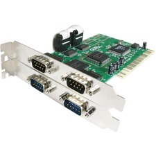 Startech  4 Port Pci Rs232 Serial Adapter Card - Pci - Serial - 4 Port