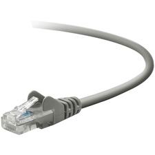 Belkin TAA791-10-GRY-S Cat.5e Utp Patch Cable - Rj-45 Male Network - R