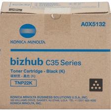 Original Konica A0X5132 Tnp22k Toner Cartridge - Laser - 5200 Pages - 