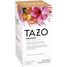 Unilever TZO 149903 Tazo Passion Herbal Tea Bag - 24 Teabag - 24  Box