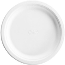 Huhtamaki HUH 21227 Chinet Classic White Molded Plates - Food - Dispos