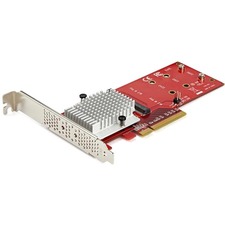 Startech PEX8M2E2 Dual M.2 Pcie Ssd Adapter Card - X8  X16 Dual Nvme O