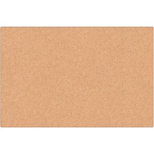 U UBR 2875U0001 Cork Canvas Bulletin Board - Natural Cork Surface - Se