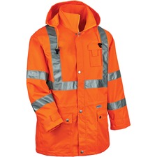 Tenacious EGO 24313 Glowear 8365 Type R Class 3 Rain Jacket - Recommen