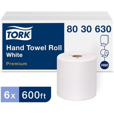 Essity TRK 8030630 Tork Premium Hand Towel Roll - 1 Ply - 720 Sheetsro