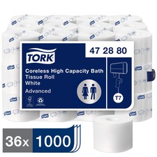 Essity TRK 472880 Tork Advanced Coreless High Capacity Bath Tissue - 2