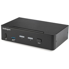 Startech SV231DPU34K 2 Port Displayport Kvm Switch - 4k 60hz - Single 