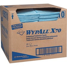 Kimberly KCC 05927 Wypall Wypall X70 Foodservice Towel Wipers - Quarte