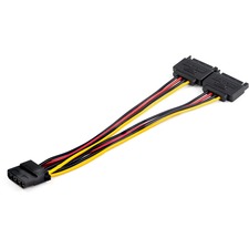 Startech DSATPMOLP4 Star Tech.com Dual Sata To Lp4 Power Doubler Cable