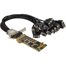 Startech PEX16S550LP 16 Port Pci Express Serial Card - Low-profile - H