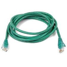 Belkin A3L791-02-GRN-S 2ft Cat5e Snagless Patch Cable, Utp, Green Pvc 