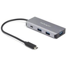 Startech HB31C3A1CB 4 Port Usb C Hub To 3x Usb A Amp; 1x Usb-c - Super