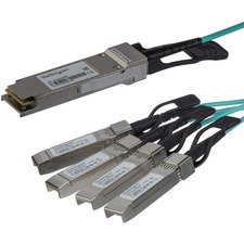 Startech QSFP4X10GAO7 Aoc Breakout Cable For Cisco Qsfp-4x10g-aoc7m - 