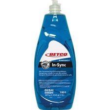 Betco BET 1851B900 Betco Simplicity In-sync Dishwashing Liquid - Conce