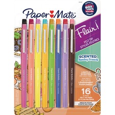 Newell PAP 2125408 Paper Mate Flair Scented Pens - Medium Pen Point - 