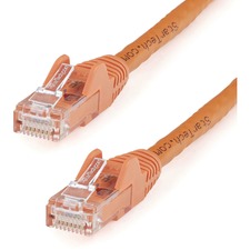 Startech N6PATCH150OR 150ft Cat6 Ethernet Cable - Orange Snagless Giga