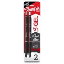 Newell SAN 2096192 Sharpie S-gel Pens - 0.5 Mm Pen Point Size - Black 