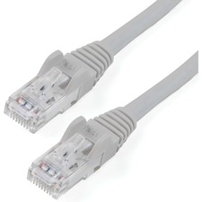 Startech N6PATCH125GR 125ft Cat6 Ethernet Cable - Gray Snagless Gigabi