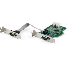 Startech PEX2S953LP 2-port Pci Express Rs232 Serial Adapter Card - Pci