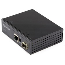 Startech IMC1GSFP60W Poe+ Industrial Fiber To Ethernet Media Converter