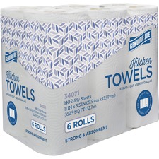 Genuine GJO 34071 Joe Kitchen Roll Towels - 2 Ply - 140 Sheetsroll - W