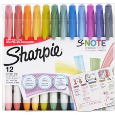 Newell SAN 2158060 Sharpie S-note Creative Markers - Broad Marker Poin