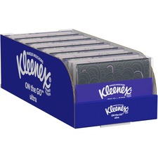 Kimberly KCC 35533 Kleenex Slim Wallet Facial Tissues - 3 Ply - White 