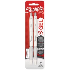 Newell SAN 2144799 Sharpie S-gel Fashion Retractable Pens 0.7 Mm White