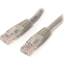 Startech M45PATCH35GR 35 Ft Gray Molded Cat5e Utp Patch Cable - Catego