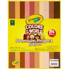 Crayola CYO 990091 Colors Of The World Construction Paper - Student, C