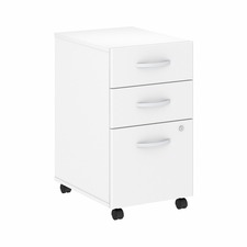 Bush BSH SCF216WHSU Bush Business Furniture Studio C 3 Drawer Mobile F