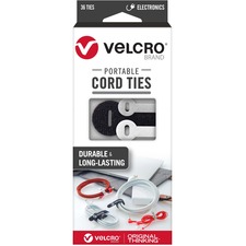 Velcro VEK 30817 Velcroreg; Portable Cord Ties - Cable Tie - Multi - 3