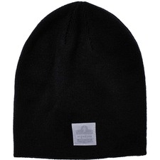 Tenacious EGO 16812 Ergodyne 6812 Ribbed Knit Beanie - Acrylic - Black