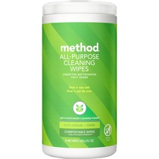 Method MTH 338525 Method All-purpose Cleaning Wipes - Wipe - Lime + Se