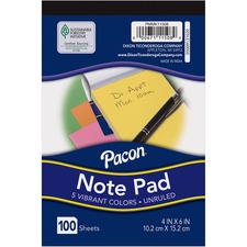 Pacon PAC PMMK11508 Pacon Note Pad - 4