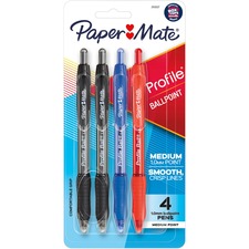 Newell PAP 2113557 Paper Mate Profile Retractable Ballpoint Pen - 1 Mm