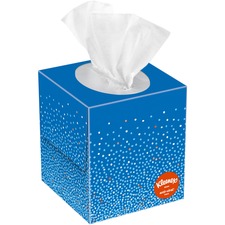 Kimberly KCC 54505CT Kleenex Anti-viral Facial Tissue - 3 Ply - White 