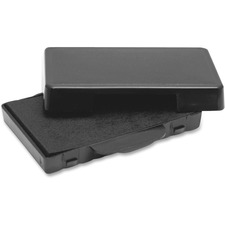 Trodat USS P5430BK Trodat E4850l Replacement Ink Pad - 1 - Black Ink -