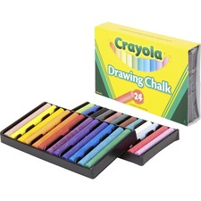 Crayola CYO 510404 Colored Drawing Chalk Sticks - 3.1