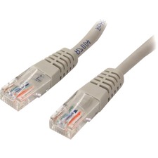 Startech M45PATCH5GR 5 Ft Cat5e Gray Molded Rj45 Utp Cat 5e Patch Cabl