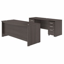 Bush BSH STC009SGSU Bush Business Furniture Studio C 72w X 36d Bow Fro