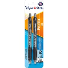 Newell PAP 2096535 Paper Mate Profile Retractable Gel Pens - Medium Pe