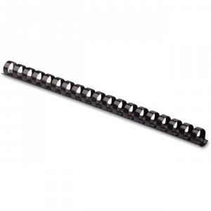 Fellowes FEL 52326 Plastic Combs - Round Back, 12 , 90 Sheets, Black, 