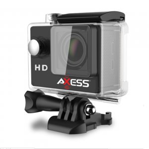 Axess CS3603-SL Hd 720p Waterproof Action Camera-silver