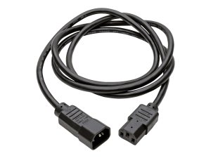 Tripp  Computer Power Extension Cord - 13a, 16awg (iec-320-c14 To Iec-